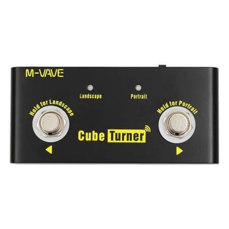 M-Vave Cube Turner Bluetooth-Fuãÿpedal Für Noten/Texte