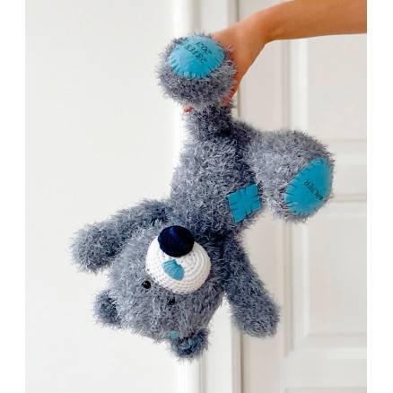 Otto Botto's Plysbamse Af Milla Billa  -  Garnpakke Til Otto Botto's Plysbamse Str. 30cm - Rito Krea