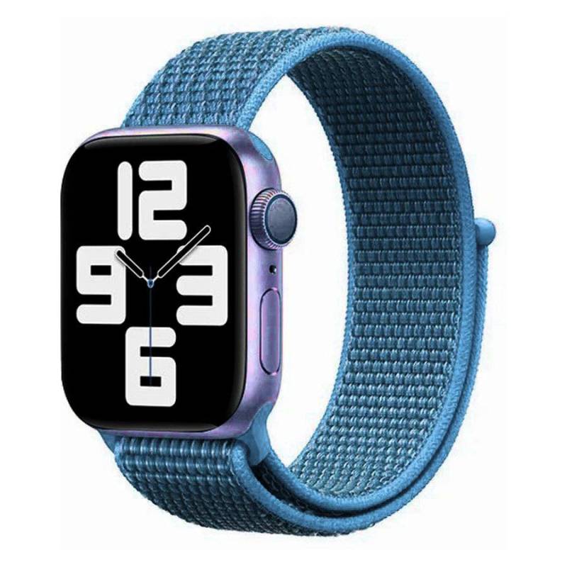 Lippa Apple Watch Nylonrem 38/40/41, Lyseblå