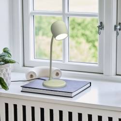 Kreafunk Ellie Bordlampe Med Oplader - Dusty Olive