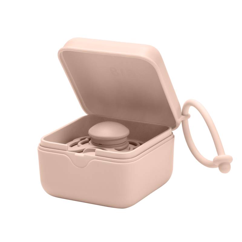 Bibs Accessories Pacifier Box - Sutteboks M. Plads Til 3 Sutter - Blush