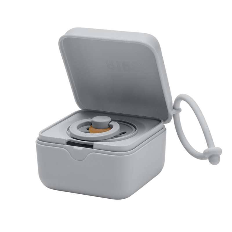 Bibs Accessories Pacifier Box - Sutteboks M. Plads Til 3 Sutter - Cloud