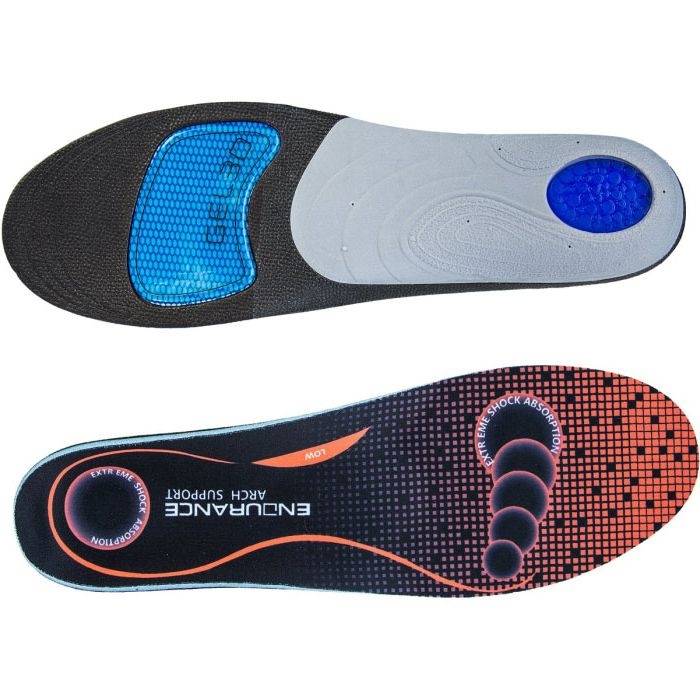 Endurance Arch Support Low, Indlægsål M/Gel-40-43 - Tilbehør Til Støvler, Sko