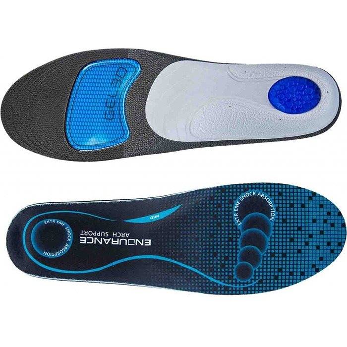 Endurance Arch Support Medium, Indlægsål M/Gel-35-39 - Tilbehør Til Støvler, Sko