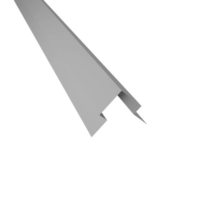 Udv. Hjørne Hatteprofil 50-25-70-70-25-50x2500 Mm. - Lys Grå - 40 års Garanti (0,50) - Profilmetal A/S