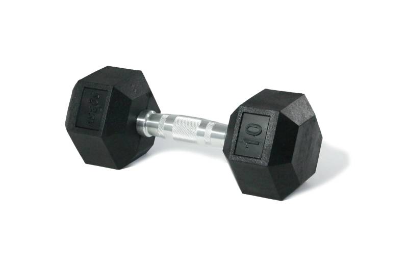Sq&sn Hexagon Håndvægt (30 Kg) Med Forkromet Greb. Udstyr Til Crossfit Træning, Styrketræning Og Funktionel Træning