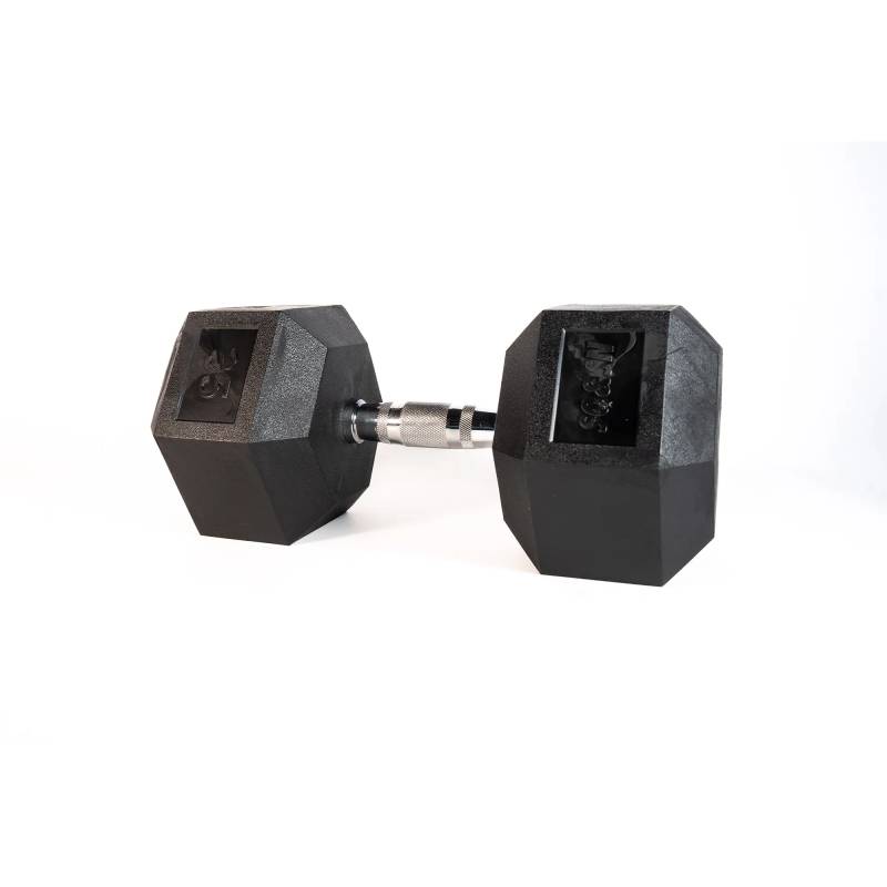 Sq&sn Hexagon Håndvægt (35 Kg) Med Forkromet Greb. Udstyr Til Crossfit Træning, Styrketræning Og Funktionel Træning