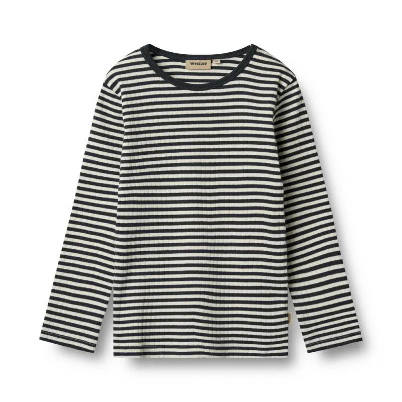 Langærmet T-Shirt Stig - 9432 - 110 - Wheat