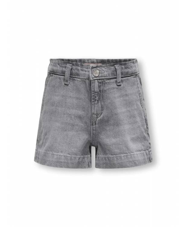 Kids Only Denim Shorts I Grå Til Piger
