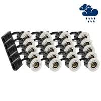 20 Stk. Ledlife Inno88 Udendrs Indbygningsspot - Gu10, Hvid, Ip44, Godkendt Til Isolering
