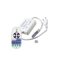 Rf Trådløs Timer+dæmper Med Fjernbetjening - Inkl. Endeprop, Til 230v (type Q), Memory Funktion, Maks. 50 M