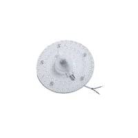 9w Led Indsats Med Linser, Flicker Free - ø12,5 Cm, Erstat G24, Cirkelrør Og Kompaktrør - Dæmpbar : Ikke Dæmpbar, Kulør : Neutral - Ledlife