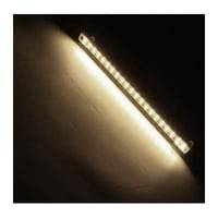 1 Meter Vandtæt Aluprofil - 24v, 15w Led, Ip65, Med Stik - Kulør : Varm - Ledlife