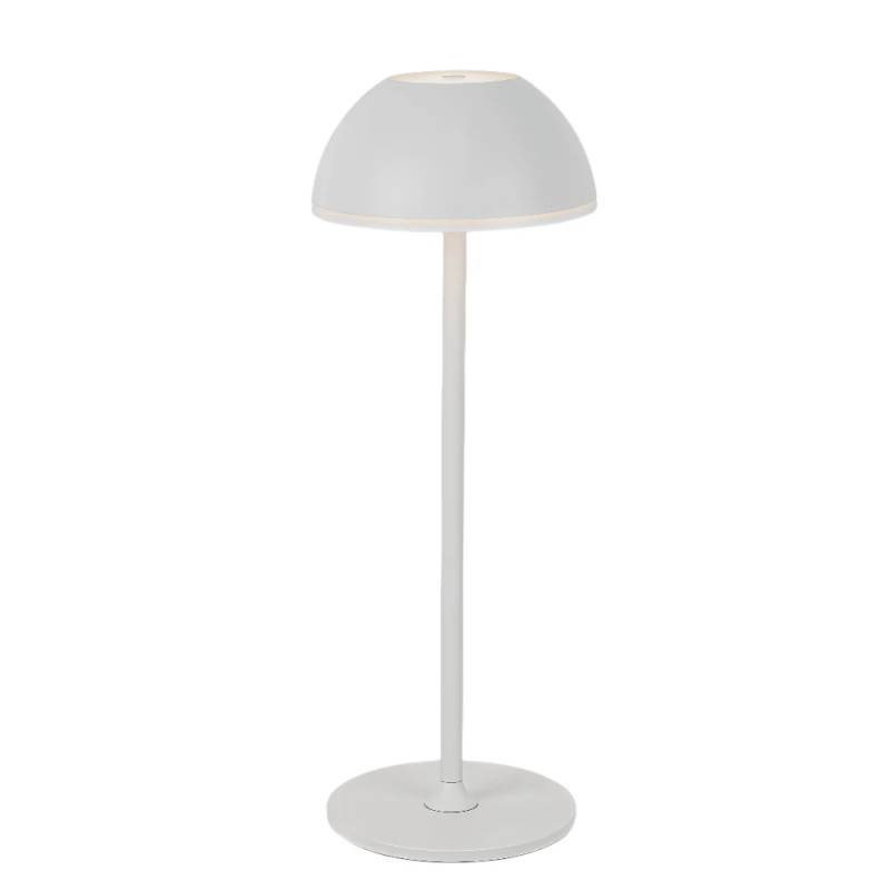Opladelig Led Bordlampe Inde/Ude - Grå, Touch Dæmpbar, 3i1, Ip54 Udendørs - Dæmpbar : Dæmpbar, Kulør : Cct (varm Til Kold Hvid)