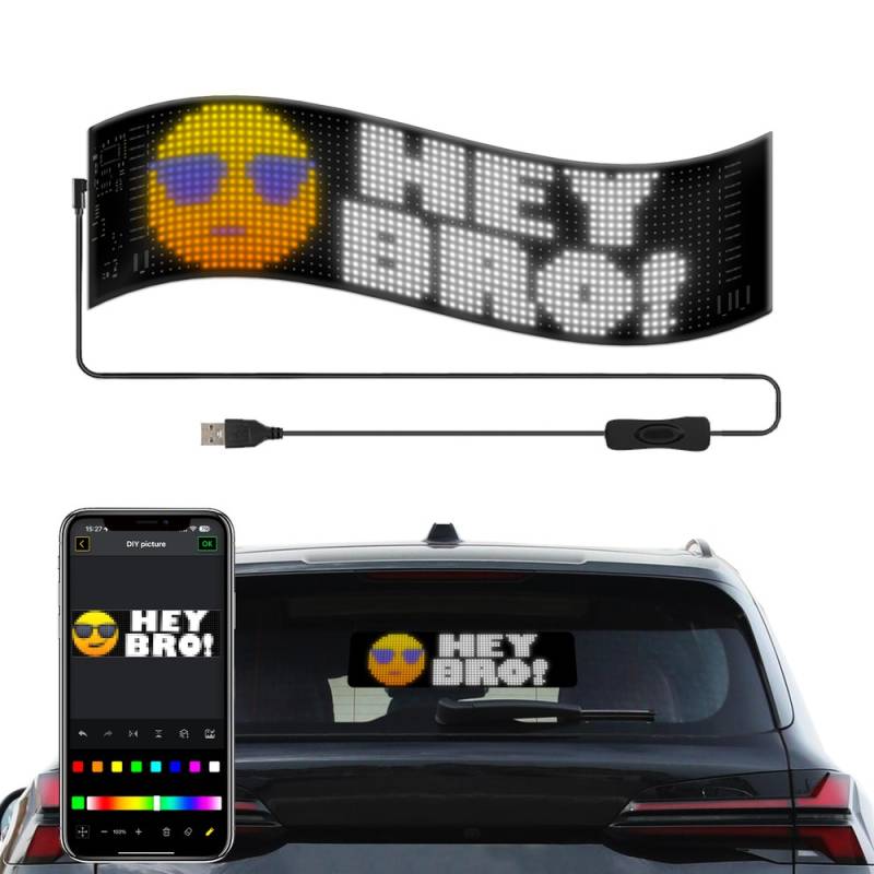 Pixel Matrix Panel 32x96 - Bluetooth, 5v Usb