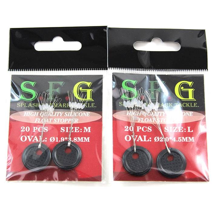 Sfg Silikone Flådstopper Oval, 20 Stk.-Xl - Andet Tilbehør