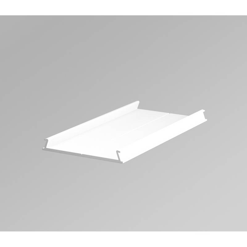 2m Monteringsprofil C10 - Hvid Lakeret - Topmet