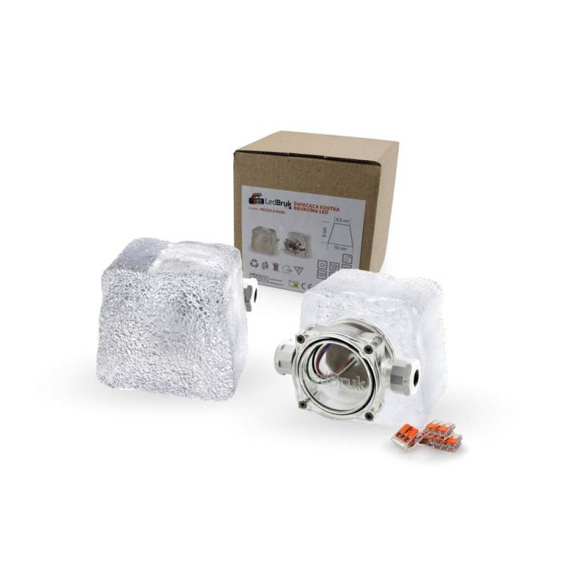 Outlet: Led Sten Til Belægning (83x100x90x60 Mm) I Rgbw, 24v, Ip67