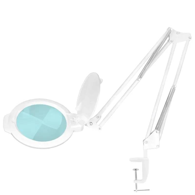 Forstørrelseslampe Led Forstørrelseslampe Moonlight 8013/6" Hvid Til Bordpladen - Activeshop