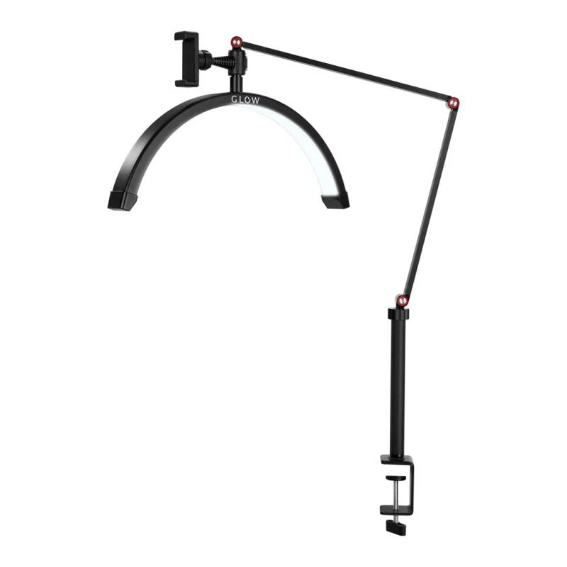 Glow Mx3 Behandlingslampe Arbejdslampe Til Bordplade Sort - Activeshop