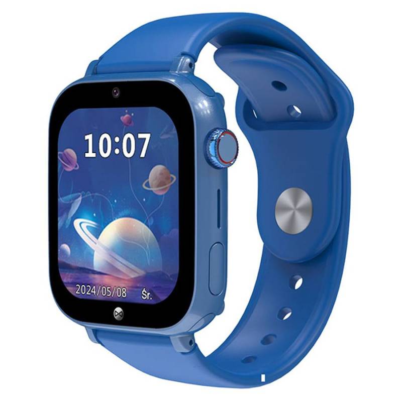 Forever Look Me! 3 Kw-520 4g & Gps Smartwatch Til Børn, Blå