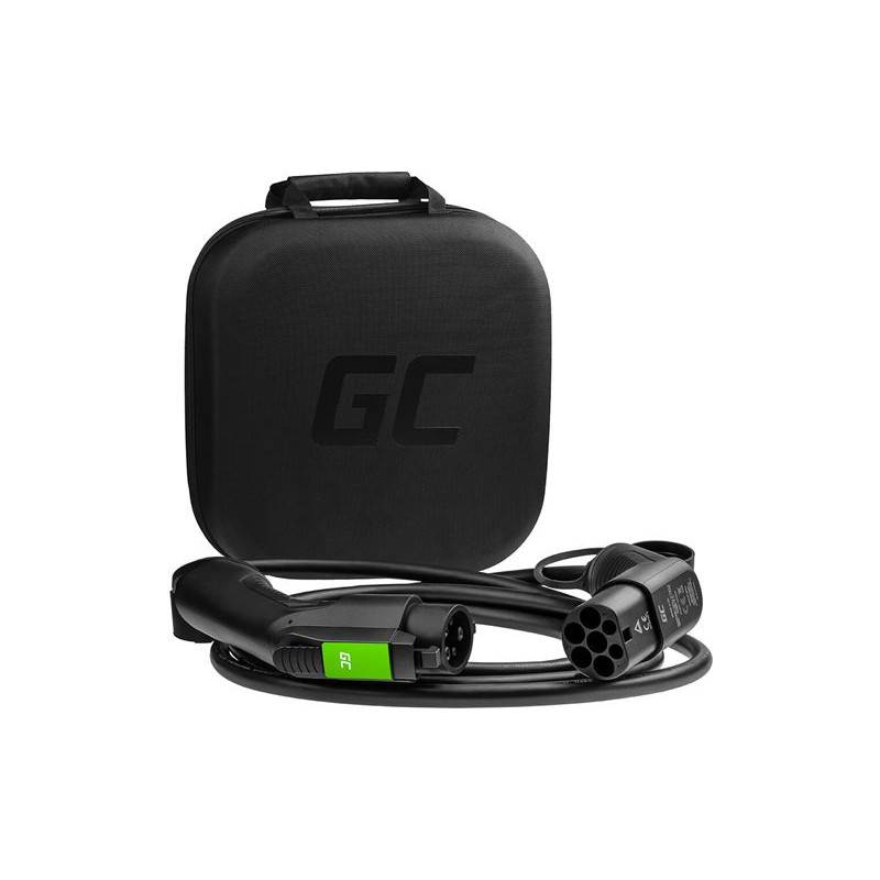 Greencell Ladekabel Elbil Ev20 Typ1 5m Ladekabel