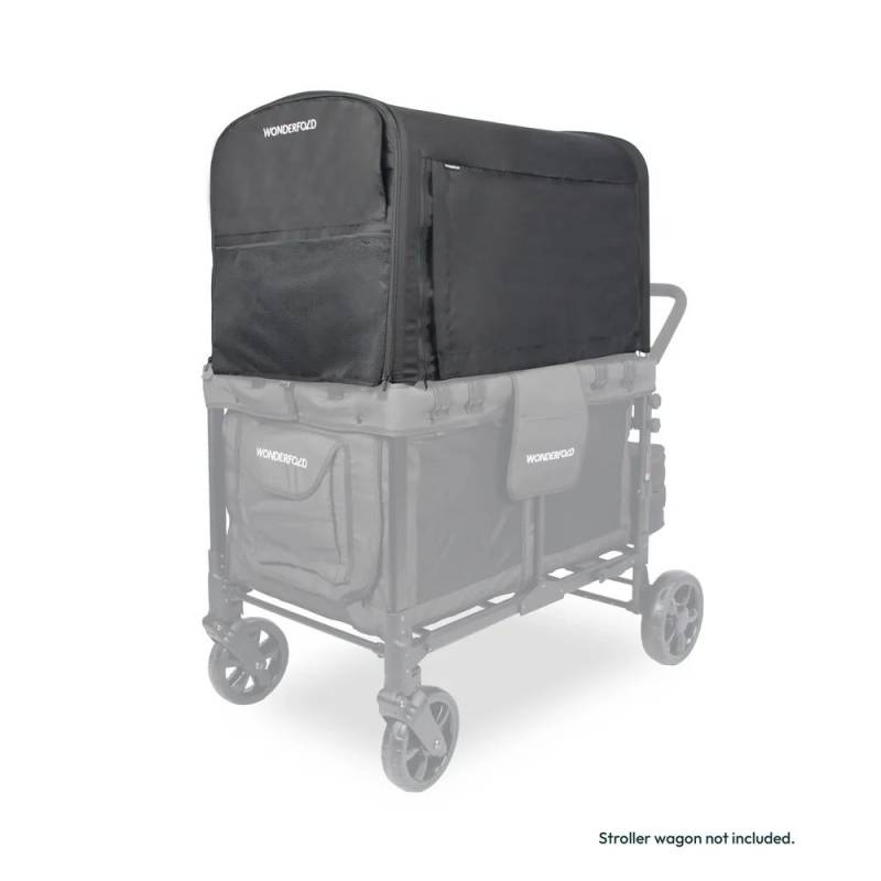 Luxe Kalesche Til Trækvogn Quad - Sort - Wonderfold
