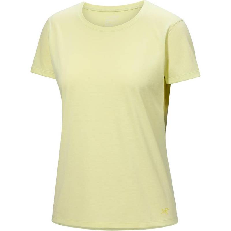Arcteryx Womens Taema Crew S/S (gul (ray Heather) X-Large) - Arc'teryx