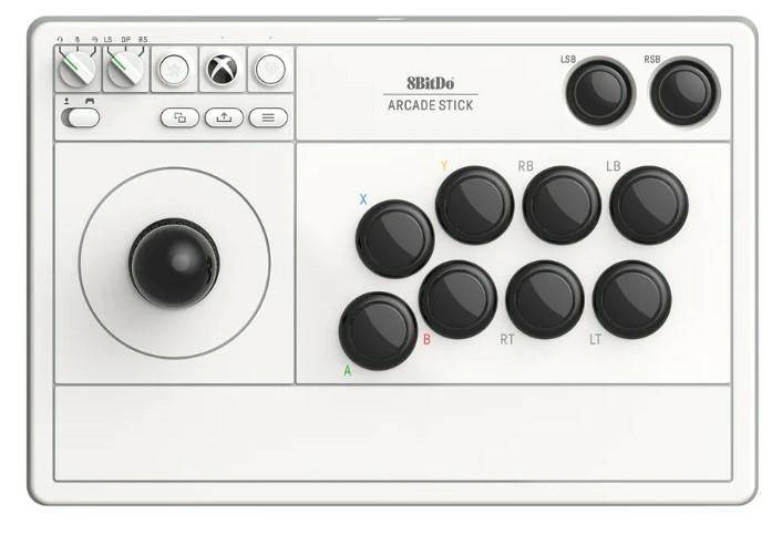 8bitdo Arcade Stick Xbox & Pc - Hvid