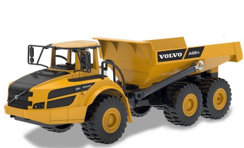 Volvo A60h Fjernstyret Dump Lastbil 1:26 2.4g - Double E