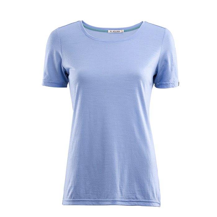 Aclima Lightwool T-Shirt Woman-Purple-Xs - T-Shirts