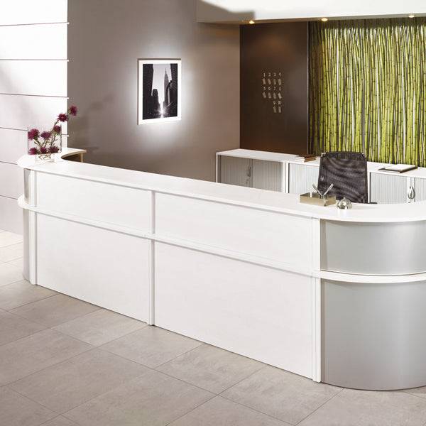 Reception Ekoflex Overdel, Hvid Bredde 1600 Mm - Sono