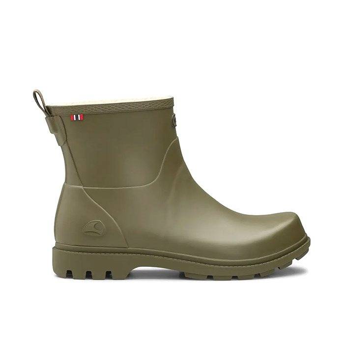 Viking Noble Kvinder / Damer Lav Gummistøvle, Olive-37 - Gummistøvler