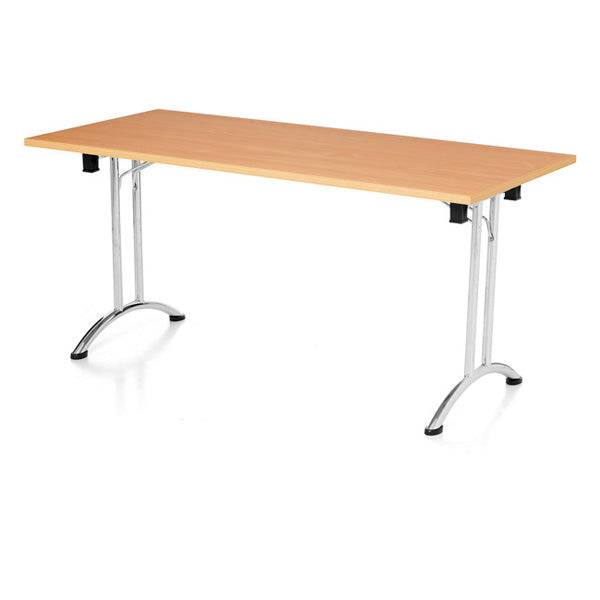 Bord Joanna, Bøg 1600x800 Mm, Krom Understel - Sono
