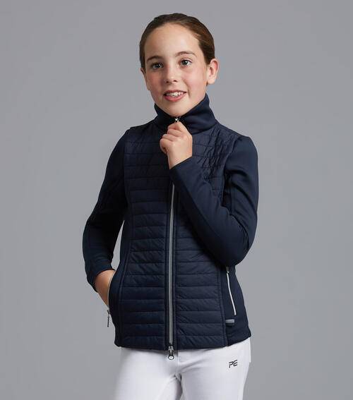 Premier Equine Mini Elena Ridejakke Til Børn - Navy, 11-12 år