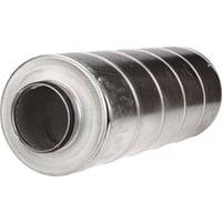 Lyddmper M. 50 Mm Isolering Og Nipler 200 Mm - 600 Mm - Lindab