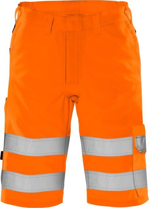 Kansas/Fristads Hi-Vis Green Shorts Kl. 2 Herre (hi Vis Orange, 54) - Kansas Arbejdstøj