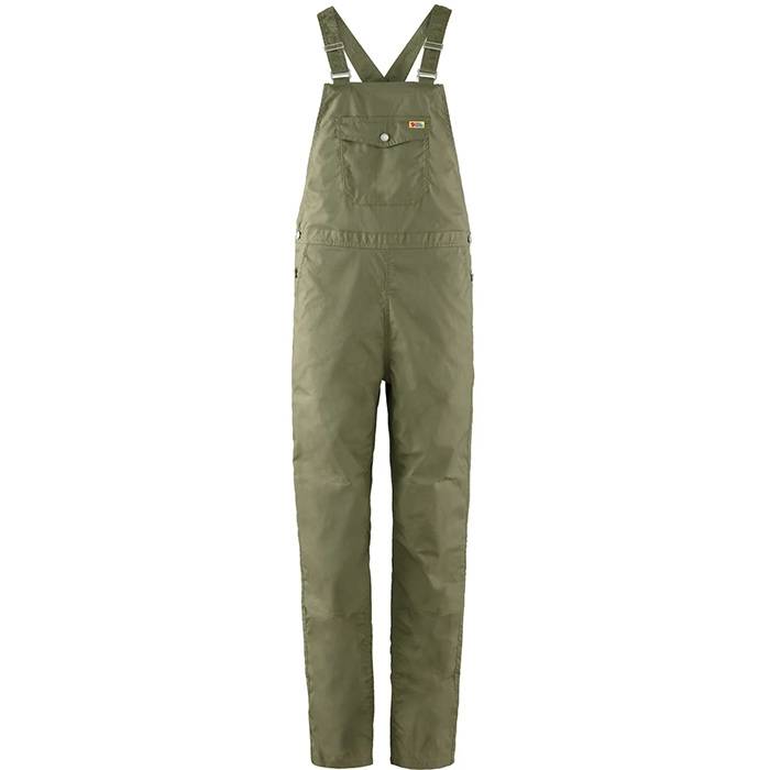 Fjällräven Dungaree Trousers Kvinder / Damer-Green-Xl - Bukser