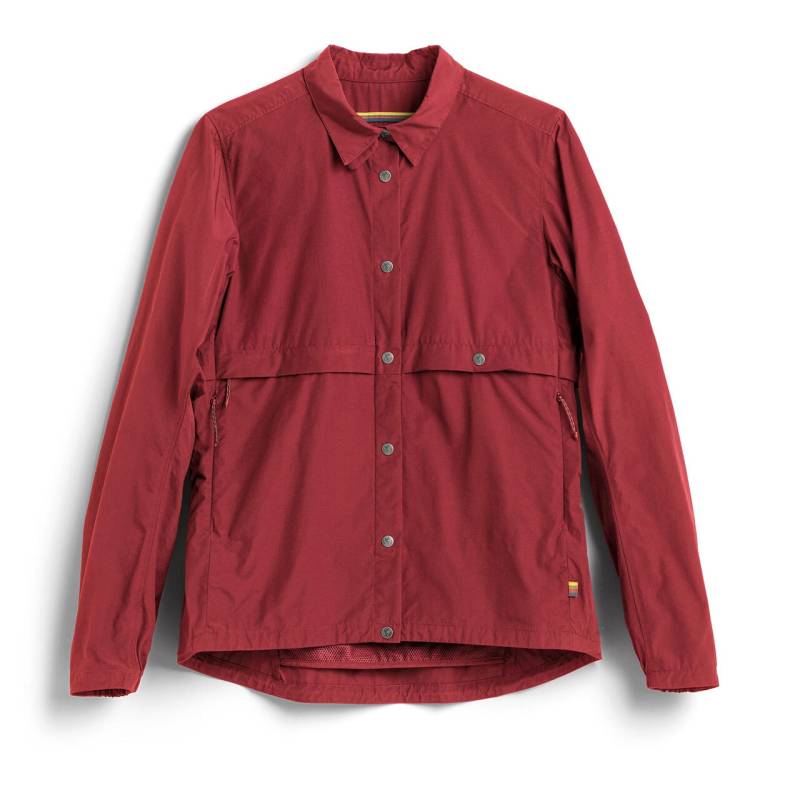 Fjällräven Womens S/F Rider's Wind Jacket  (rød (pomegranate Red/346) Large)