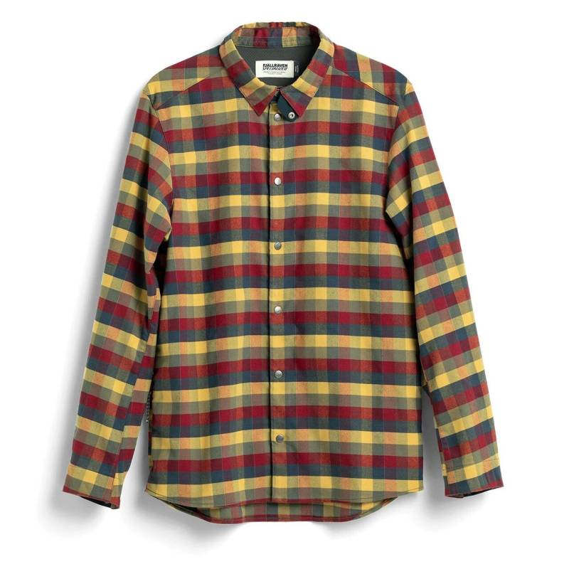 Fjällräven Mens S/F Riders Flannel Shirt Ls M (gul (flag Check/701) Xx-Large)
