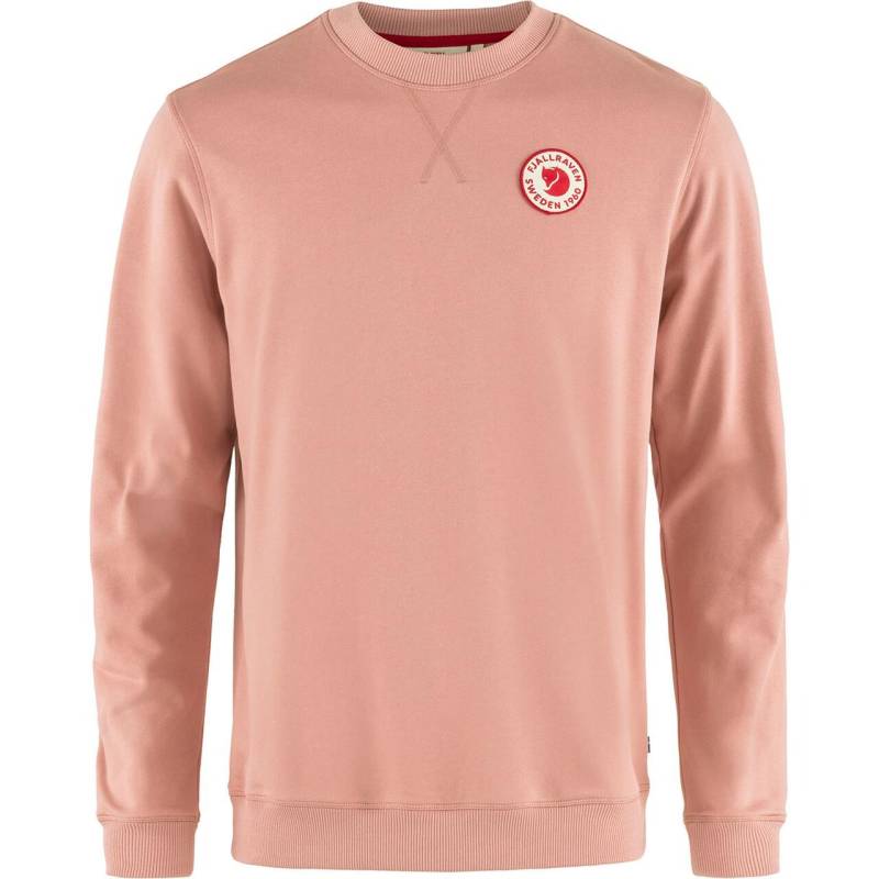 Fjällräven Mens 1960 Logo Badge Sweater (lyserød (dusty Rose/300) Xx-Large)