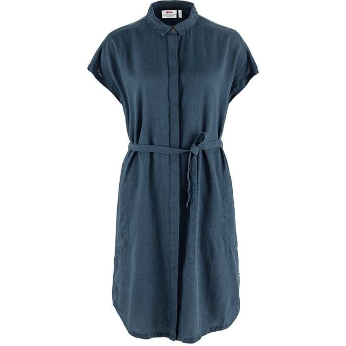 Fjällräven övik Hemp Dress-Mountain Blue-S - Kjoler / Nederdel