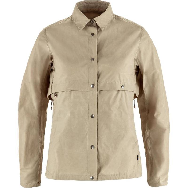 Fjällräven Womens Hoja Rider's Wind Jacket (hvid (fossil/118) X-Large)