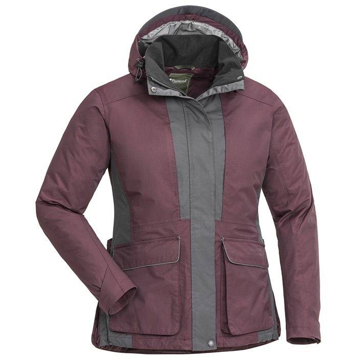 Pinewood Dogsports 2.0 Jakke Dame-Plum/D.antracite-S - Jakker