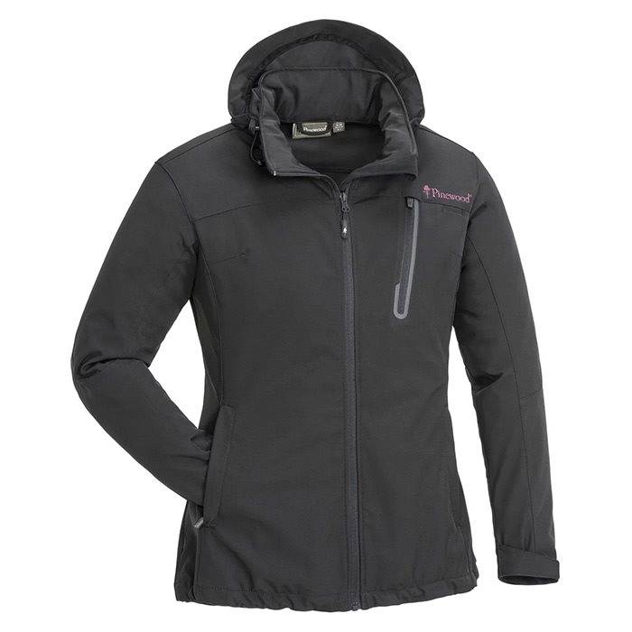 Pinewood Wilda Stretch Shell W, Black-M - Jakker