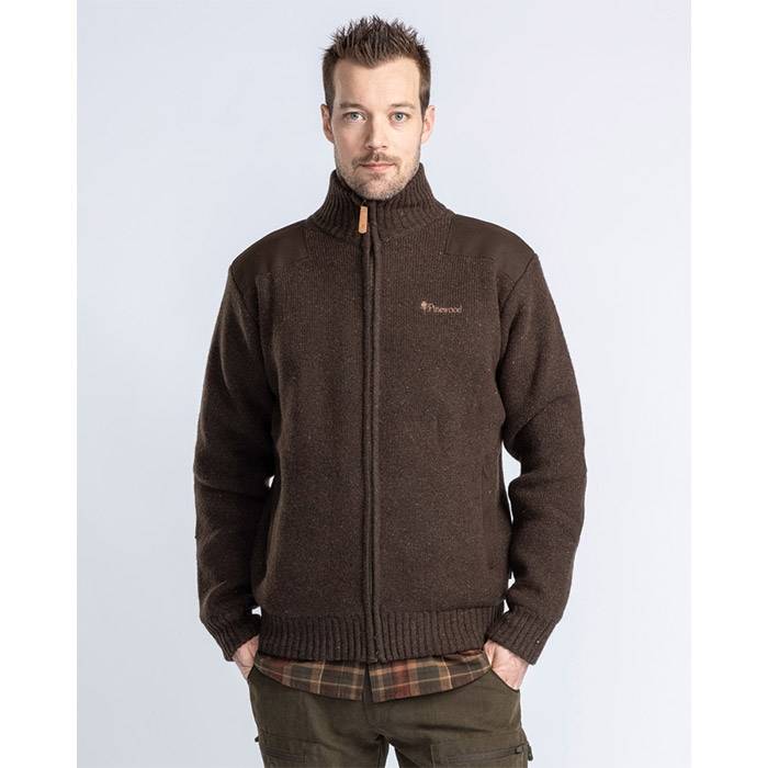 Pinewood Hurricane Full Zip Cardigan M/Vindstopper-M - Trøjer