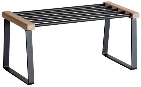 Skohylde Oscarssons Möbel Cora I Massivt Lakeret Egetræ Skostativ, 59 Cm