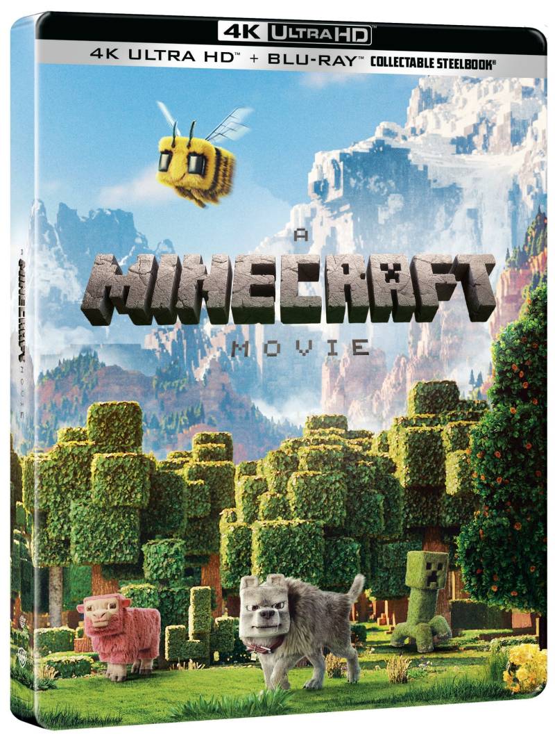 A Minecraft Movie - 4k Blu-Ray - Steelbook