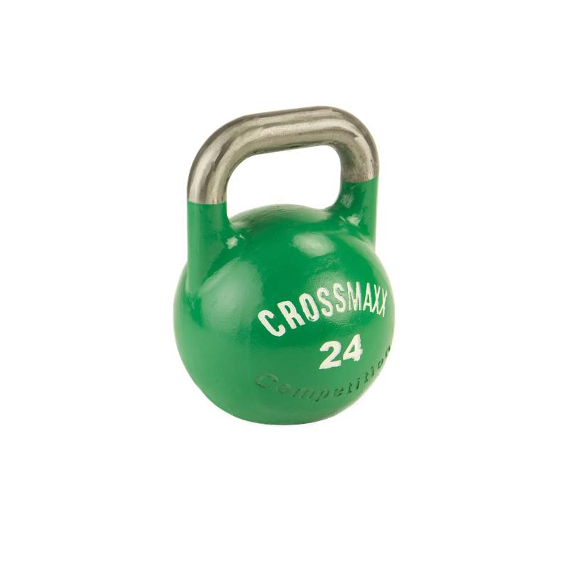 Crossmaxx Competition Kettlebell, 24 Kg. Fremstillet I Støbejern - Yderst Holdbar. Brug Til Funktionel Træning, Som Crossfit Udstyr Og Derhjemme