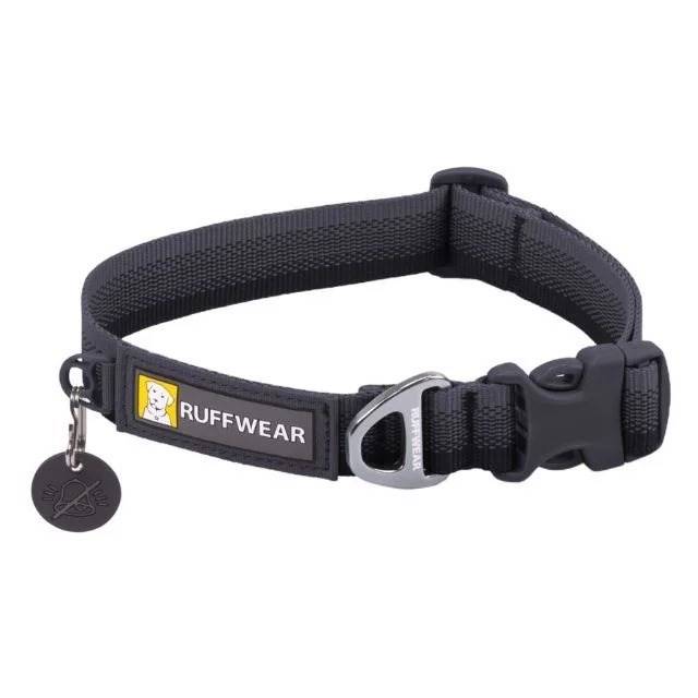 Ruffwear Front Range Halsbånd, Basalt Gray, 28 - 36cm